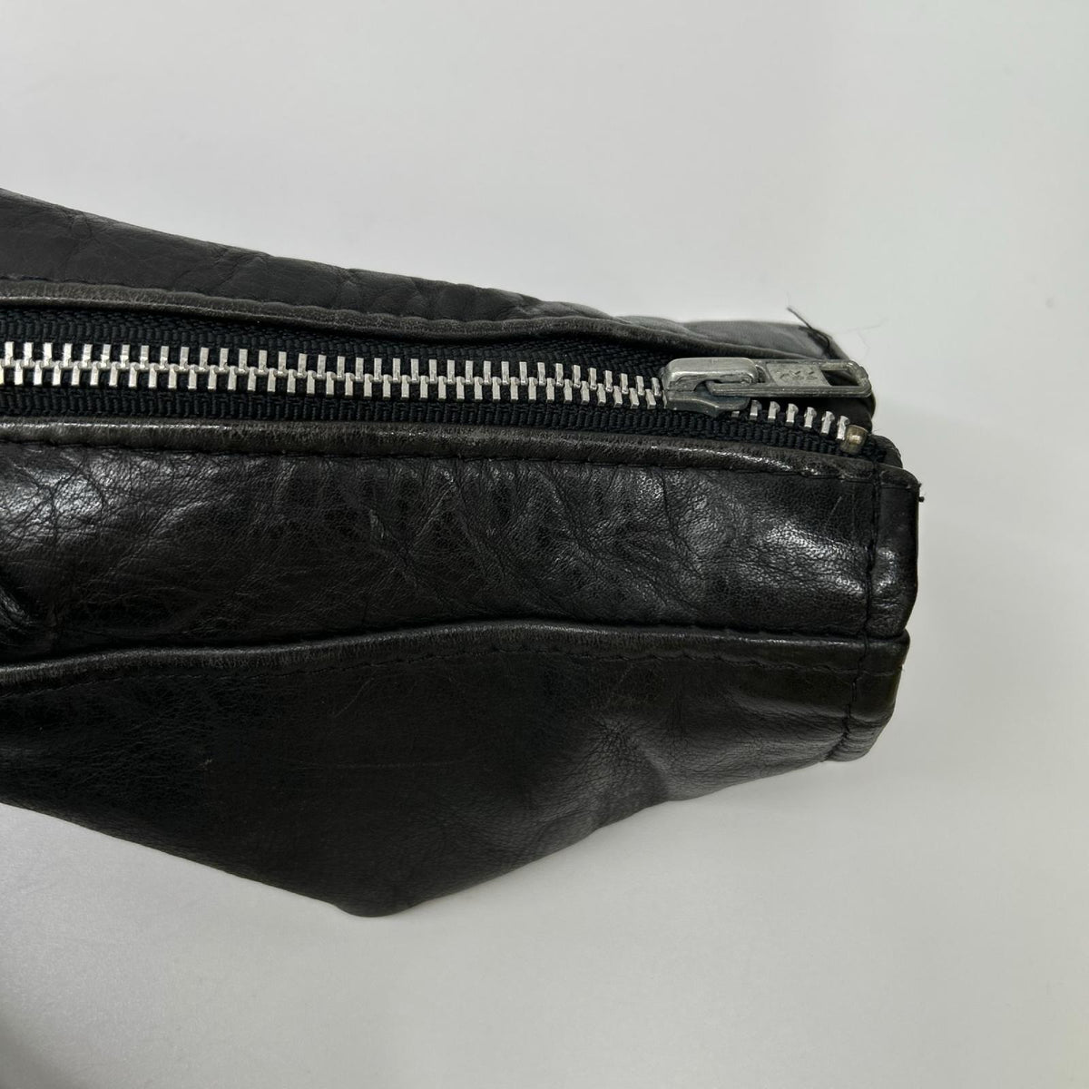 schott 641 Leather Single Rider Jacket Liner Black Size 42