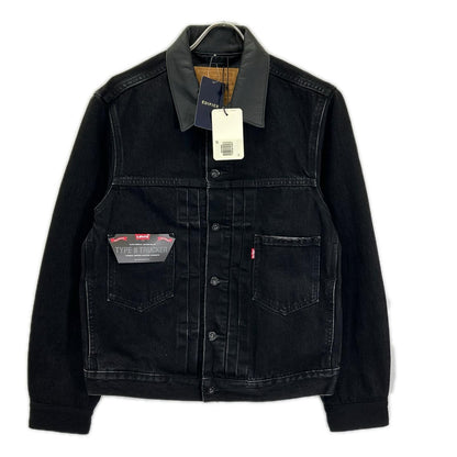 LEVI'S x EDIFICE 2nd Type Trucker Jacket Black Size XS