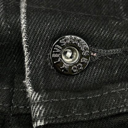 LEVI'S x EDIFICE 2nd Type Trucker Jacket Black Size XS