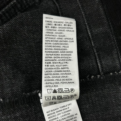 LEVI'S x EDIFICE 2nd Type Trucker Jacket Black Size XS
