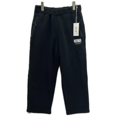 WIND AND SEA POLARTEC Thermal Boa Fleece Pants Black Size S