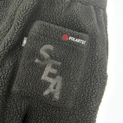 WIND AND SEA POLARTEC Thermal Boa Fleece Pants Black Size S