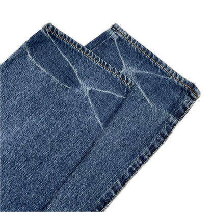 RATS 26SS 11oz Vintage Wash Indigo Denim Pants Size S