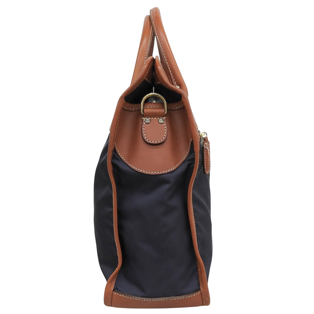 Felisi 2WAY Briefcase Shoulder Bag Navy/Brown
