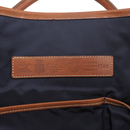 Felisi 2WAY Briefcase Shoulder Bag Navy/Brown