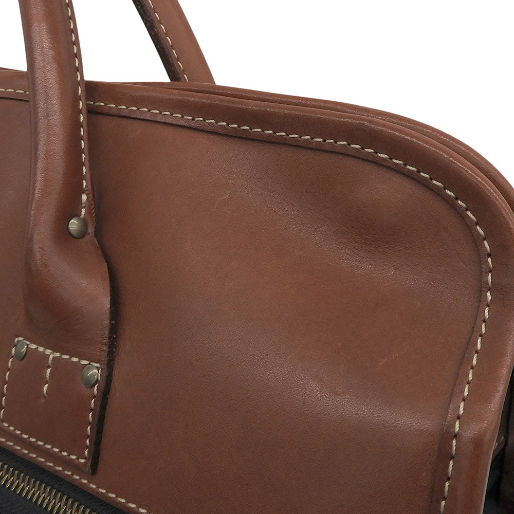 Felisi 2WAY Briefcase Shoulder Bag Navy/Brown