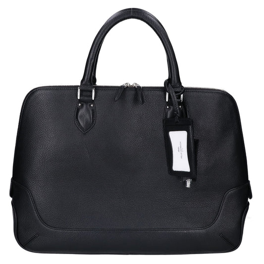 PELLE MORBIDA Maiden Voyage Leather Briefcase Black Size M