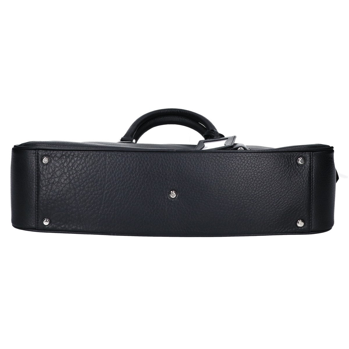 PELLE MORBIDA Maiden Voyage Leather Briefcase Black Size M