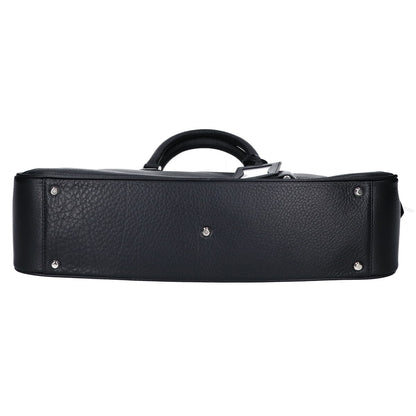 PELLE MORBIDA Maiden Voyage Leather Briefcase Black Size M