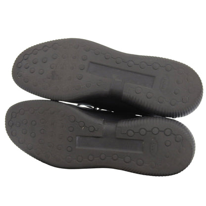 Tod's NO CODE 01 Leather Neoprene Sneakers Black Size 8 1/2