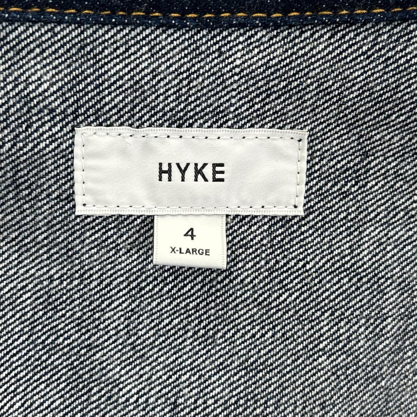 HYKE UNITED ARROWS TYPE1 Denim Jacket Indigo Size 4