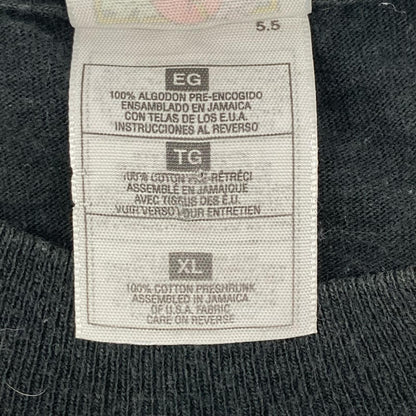 FRUIT OF THE LOOM 90s William Wegman T-Shirt Black Size XL