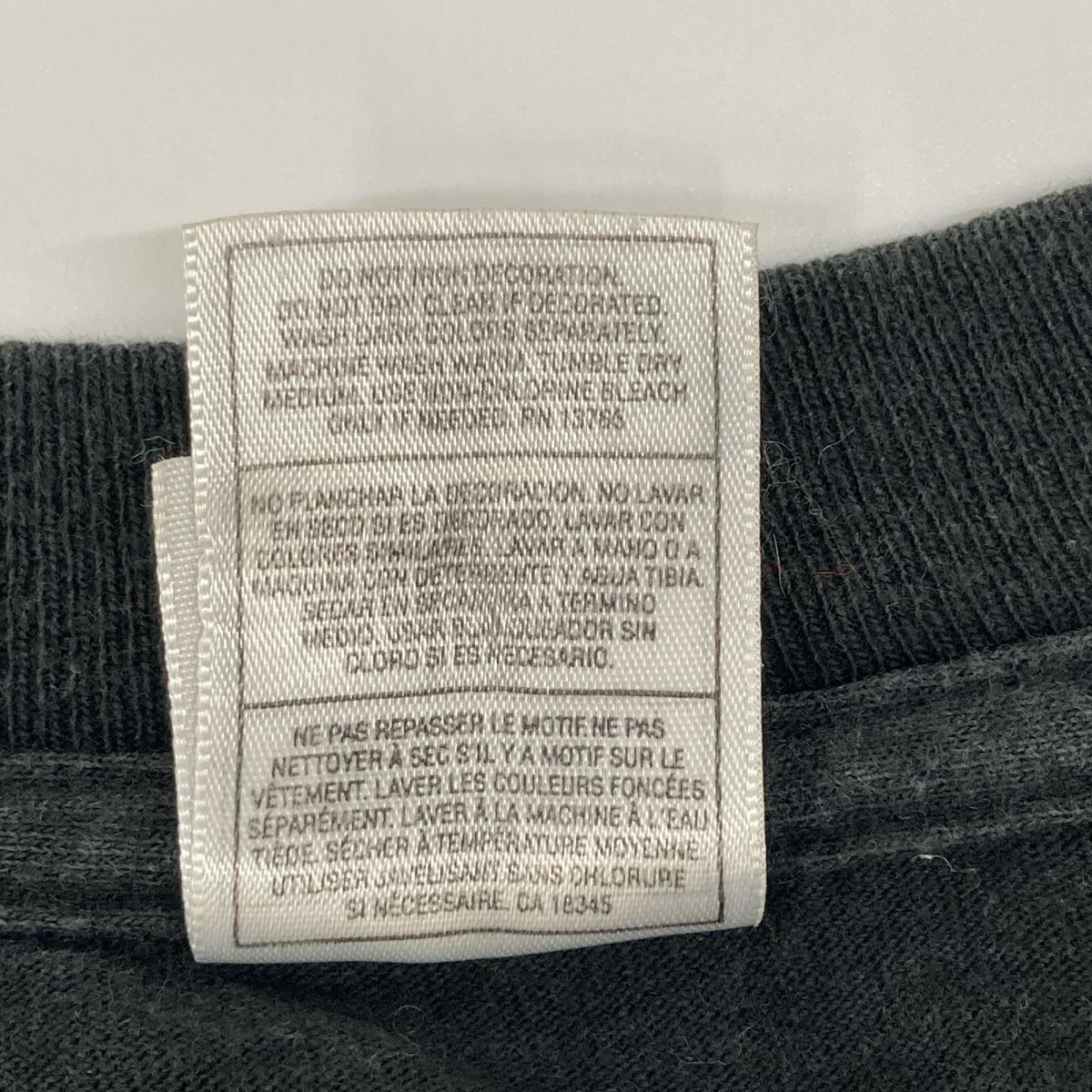 FRUIT OF THE LOOM 90s William Wegman T-Shirt Black Size XL