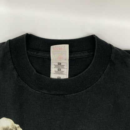 FRUIT OF THE LOOM 90s William Wegman T-Shirt Black Size XL