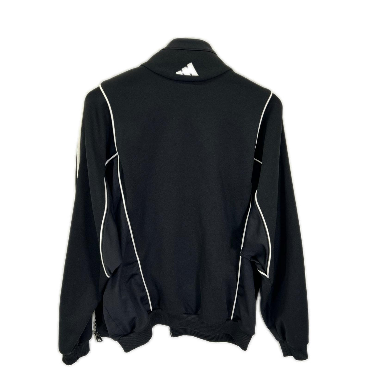 adidas 90s Black Polyester Track Jacket Size L