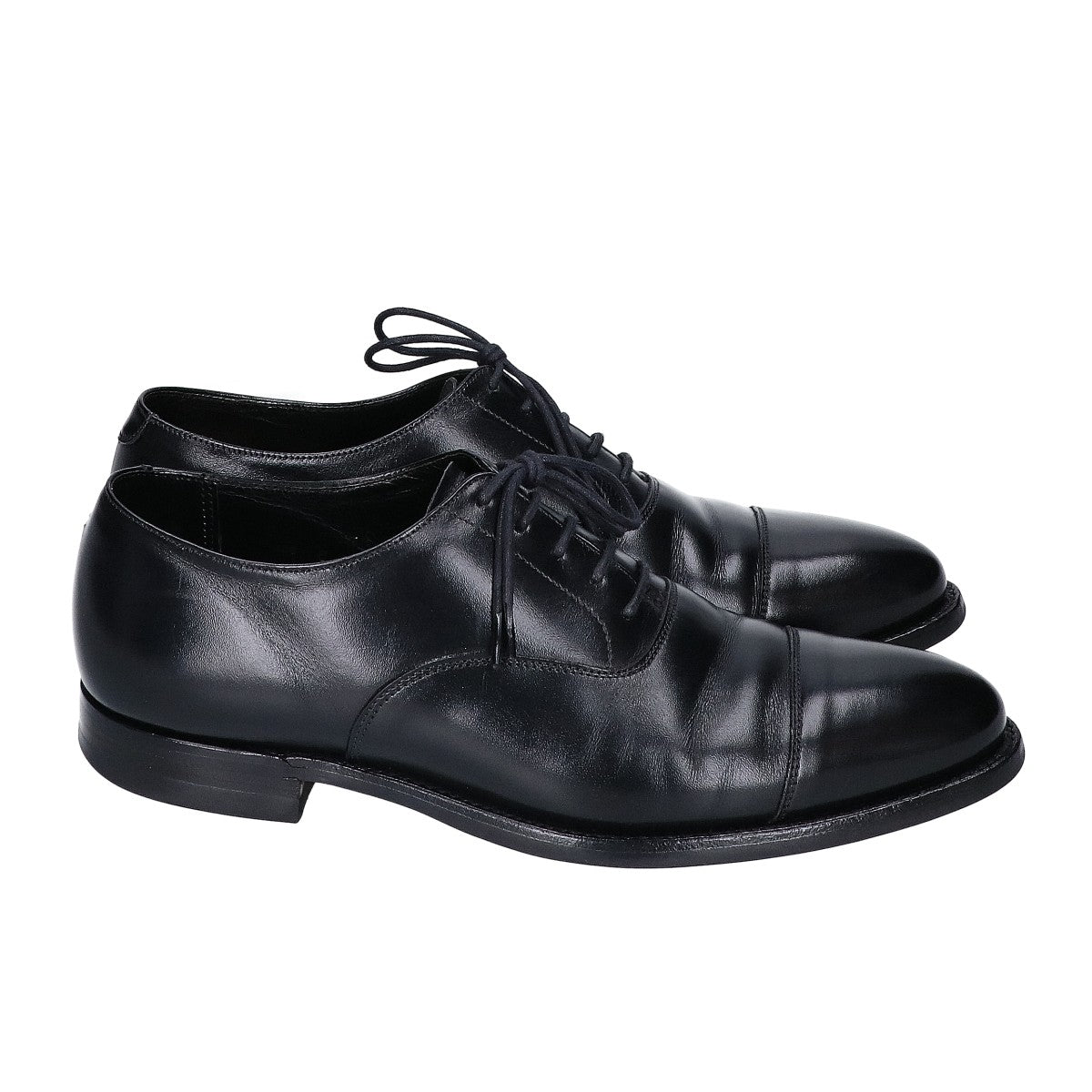 Crockett&Jones Kent Black Calf Leather Sneakers Size 6E