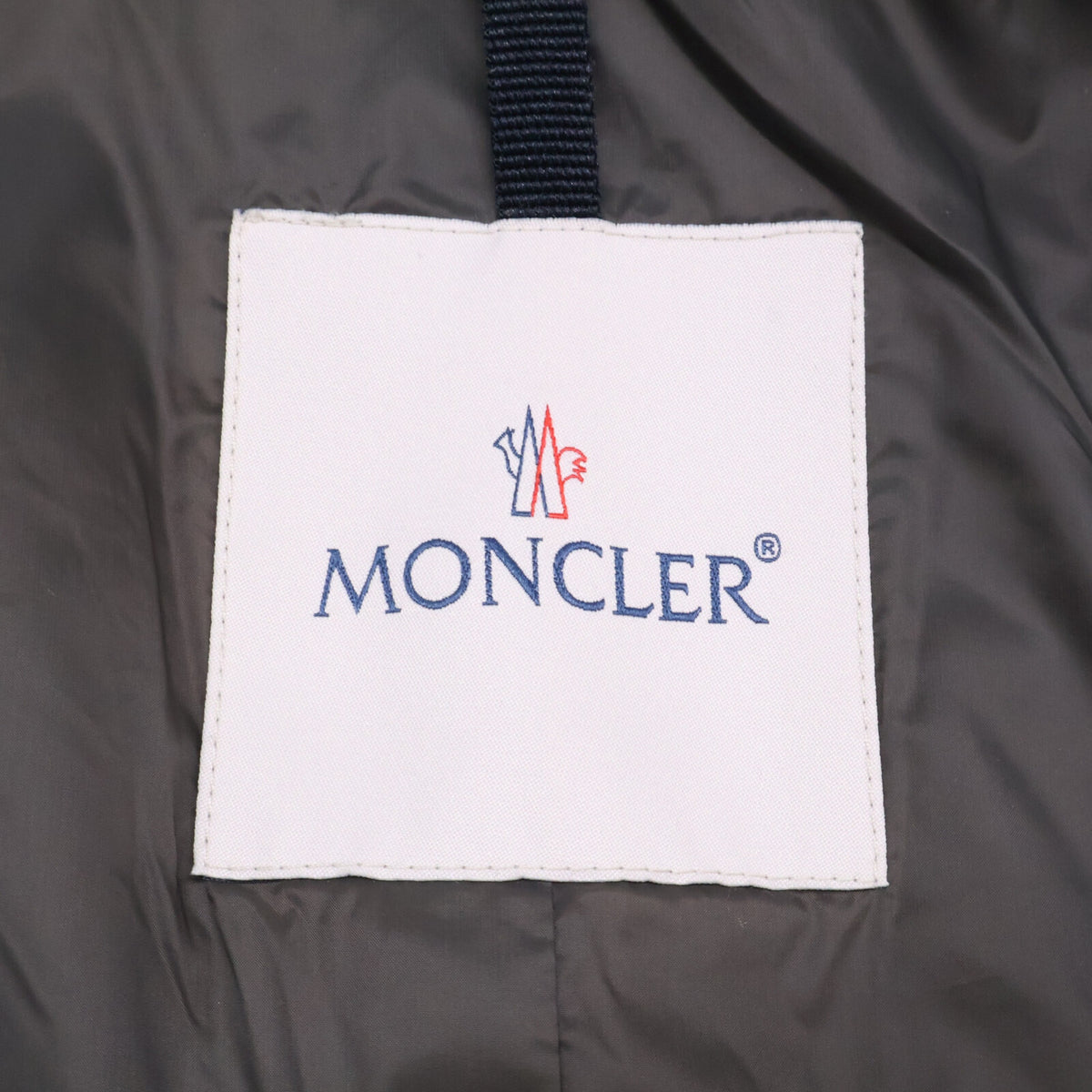 MONCLER HELIERE Tailored Wool Down Jacket Gray Size 0