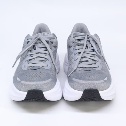 HOKAONEONE M Bondi 9 Wide Mesh Running Sneakers Gray Size 25