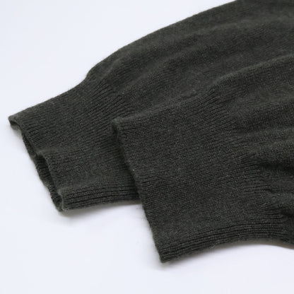 LOUIS VUITTON 23' LV Embossed Cashmere Sweater Khaki Size XL