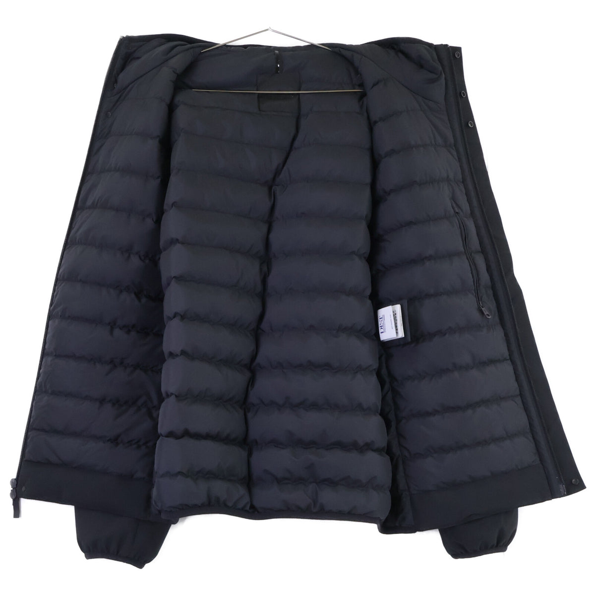 MONCLER Polset Embossed Hooded Down Jacket Black Size 3