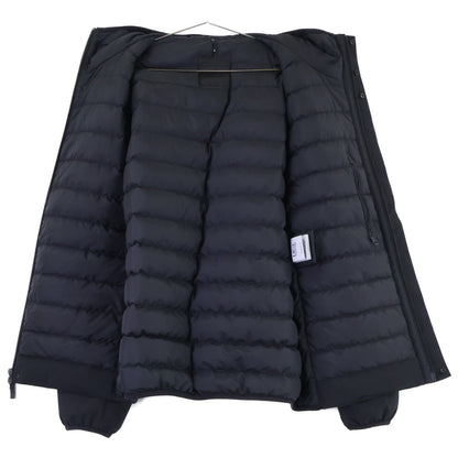 MONCLER Polset Embossed Hooded Down Jacket Black Size 3