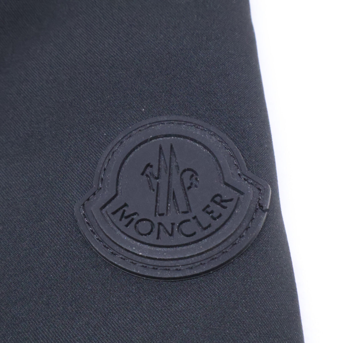 MONCLER Polset Embossed Hooded Down Jacket Black Size 3