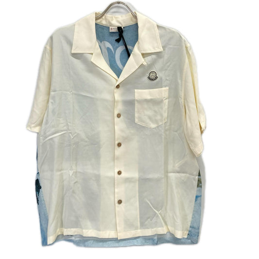 CAMICIA Moncler Genius x NIGO Back Print Shirt Ivory Size 50