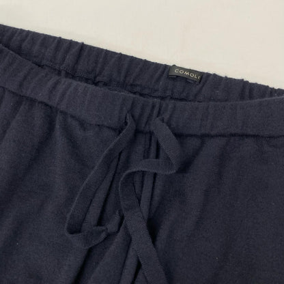 COMOLI 23SS X01-06006 Cashmere Silk Knitwear Navy Knit