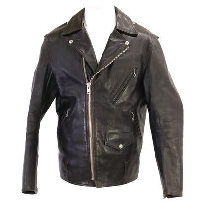 FINECREEKLEATHERS Leon Custom Horsehide Rider Jacket Size 44