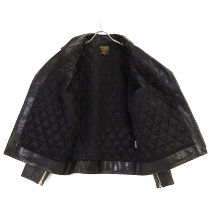 FINECREEKLEATHERS Leon Custom Horsehide Rider Jacket Size 44