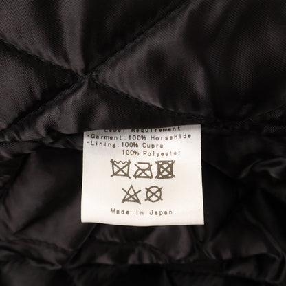 FINECREEKLEATHERS Leon Custom Horsehide Rider Jacket Size 44