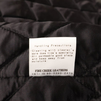 FINECREEKLEATHERS Leon Custom Horsehide Rider Jacket Size 44