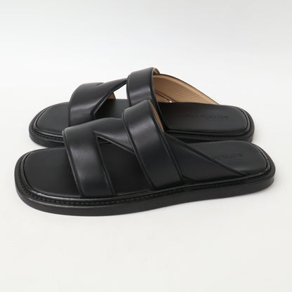 BOTTEGA VENETA Cross Band Leather Sandals Size EU 42
