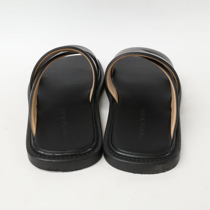 BOTTEGA VENETA Cross Band Leather Sandals Size EU 42