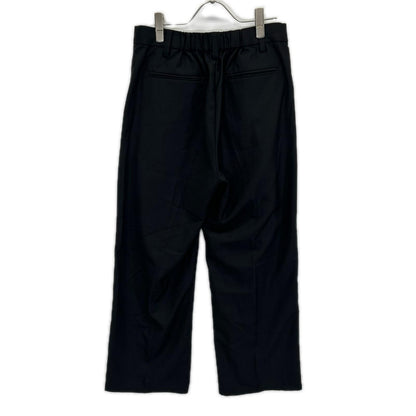 RETOUCH Black Two-Tuck Slacks Pants Size M
