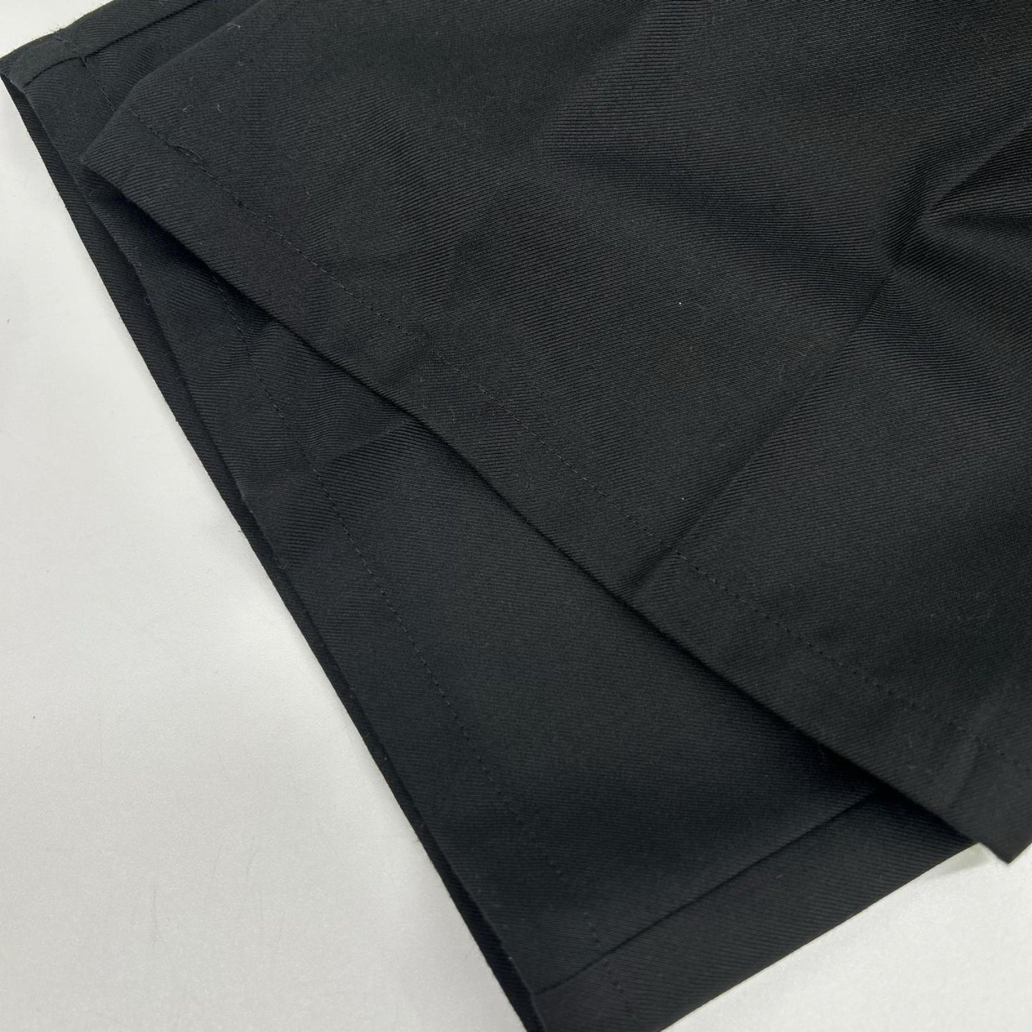 RETOUCH Black Two-Tuck Slacks Pants Size M