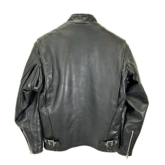 Schott 641 Single Rider Leather Jacket Liner Black Size 36