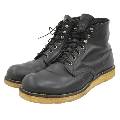 Red Wing 8165 Irish Setter Black Leather Boots Size 8 1/2D(US)