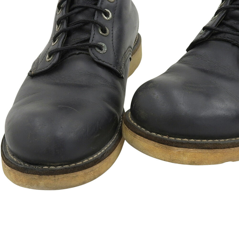 Red Wing 8165 Irish Setter Black Leather Boots Size 8 1/2D(US)
