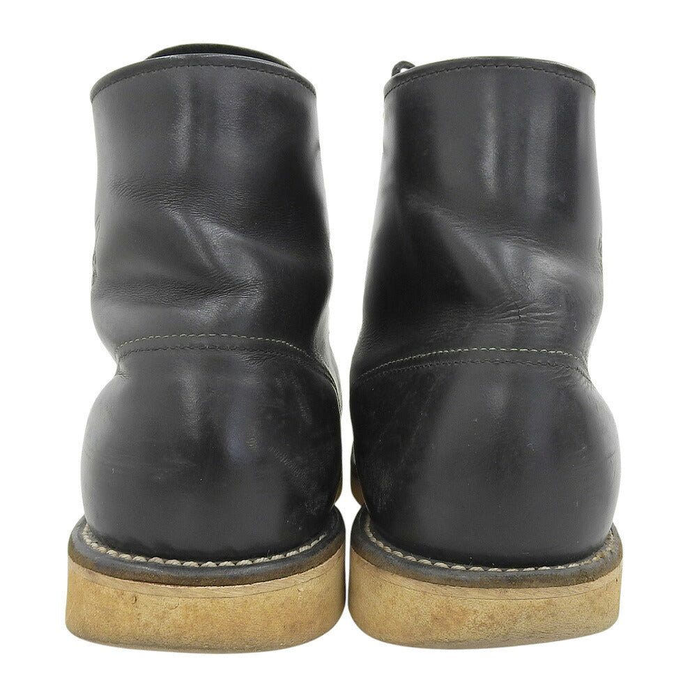 Red Wing 8165 Irish Setter Black Leather Boots Size 8 1/2D(US)