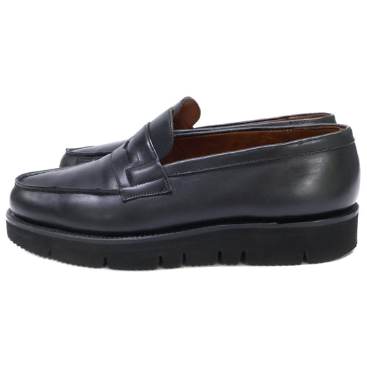 J.M. WESTON Black Signature Loafers Size UK 5