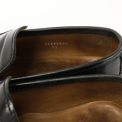 FLORSHEIM Cobra Vamp Leather Vibram Slip-Ons Black Size 7 1/2 D