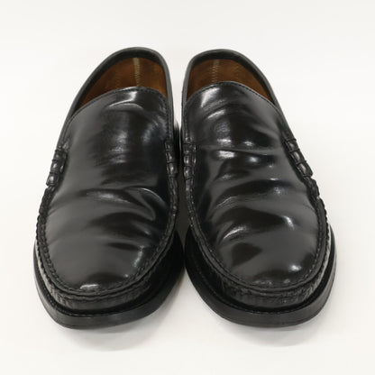 FLORSHEIM Cobra Vamp Leather Vibram Slip-Ons Black Size 7 1/2 D