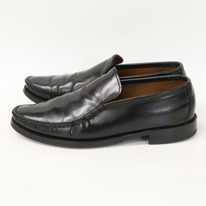 FLORSHEIM Cobra Vamp Leather Vibram Slip-Ons Black Size 7 1/2 D
