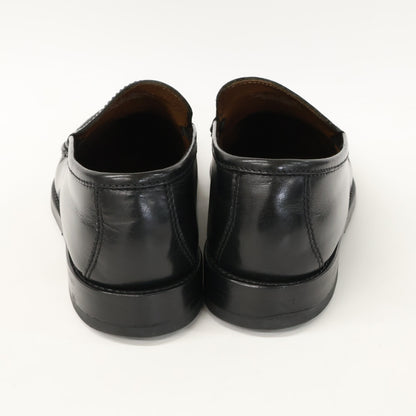 FLORSHEIM Cobra Vamp Leather Vibram Slip-Ons Black Size 7 1/2 D