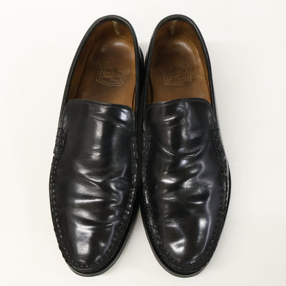 FLORSHEIM Cobra Vamp Leather Vibram Slip-Ons Black Size 7 1/2 D