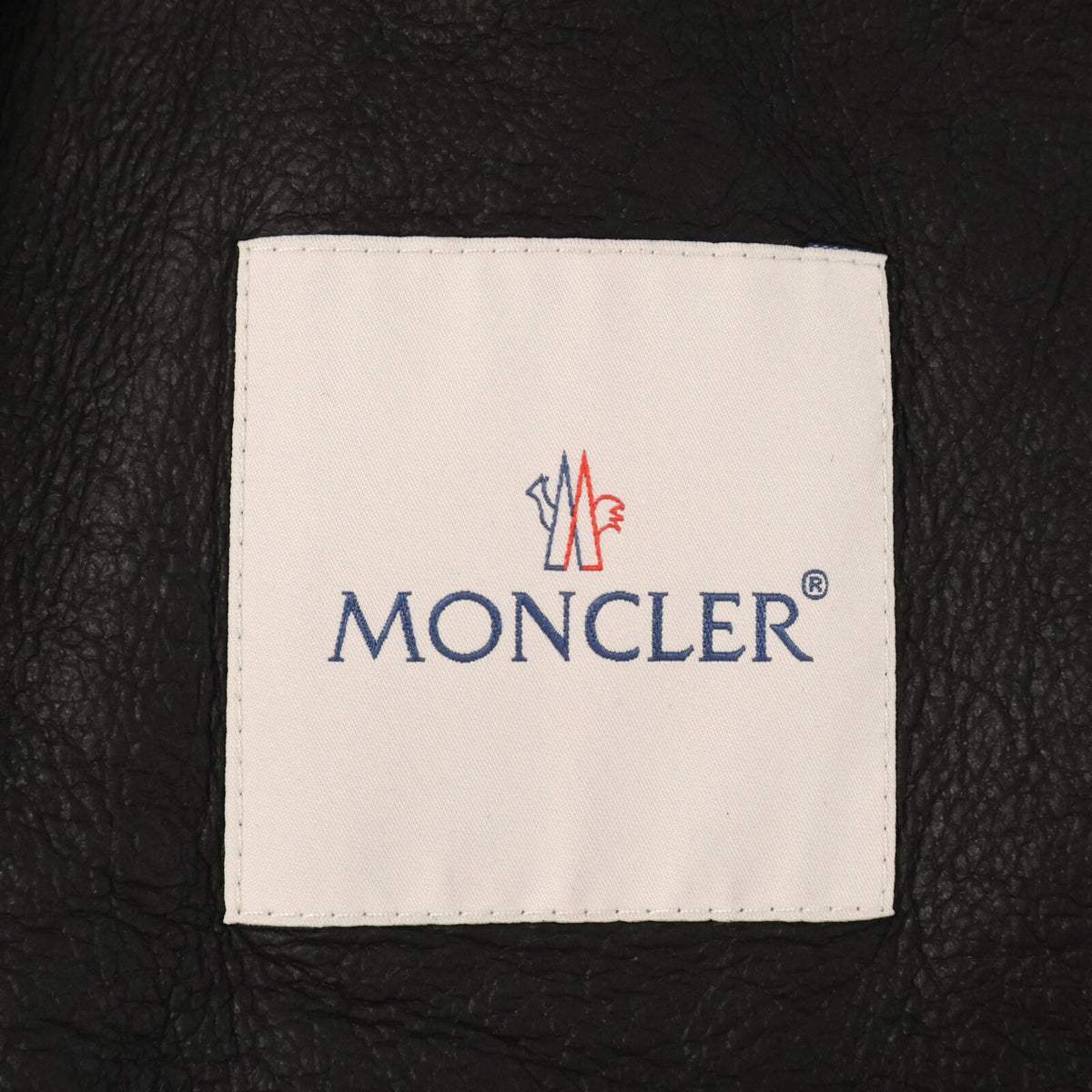 MONCLER ALAYTA Lambskin Nylon Down Jacket Black Size 3