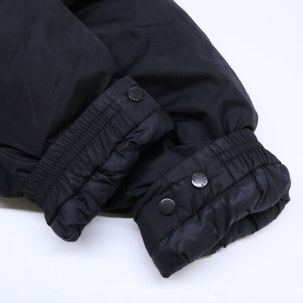 MONCLER MONTVERNIER Hood Logo Hooded Jacket Black Size 1