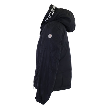 MONCLER MONTVERNIER Hood Logo Hooded Jacket Black Size 1