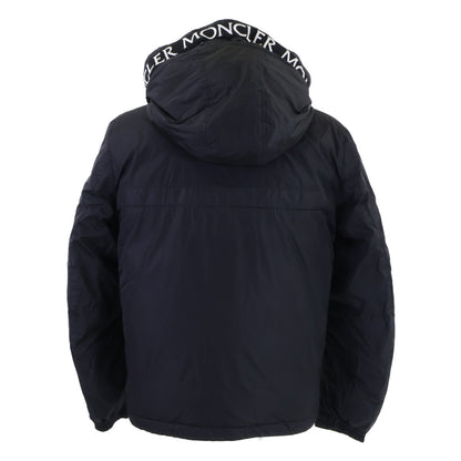 MONCLER MONTVERNIER Hood Logo Hooded Jacket Black Size 1